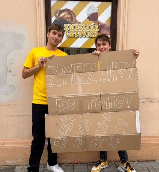 Tradiční běh okolo přehrady a naši zmrzlináři! 🍨🏃 Pro některé z nich poprvé, pro druhé už každoroční tradice 😁🏃 Bohužel ne...